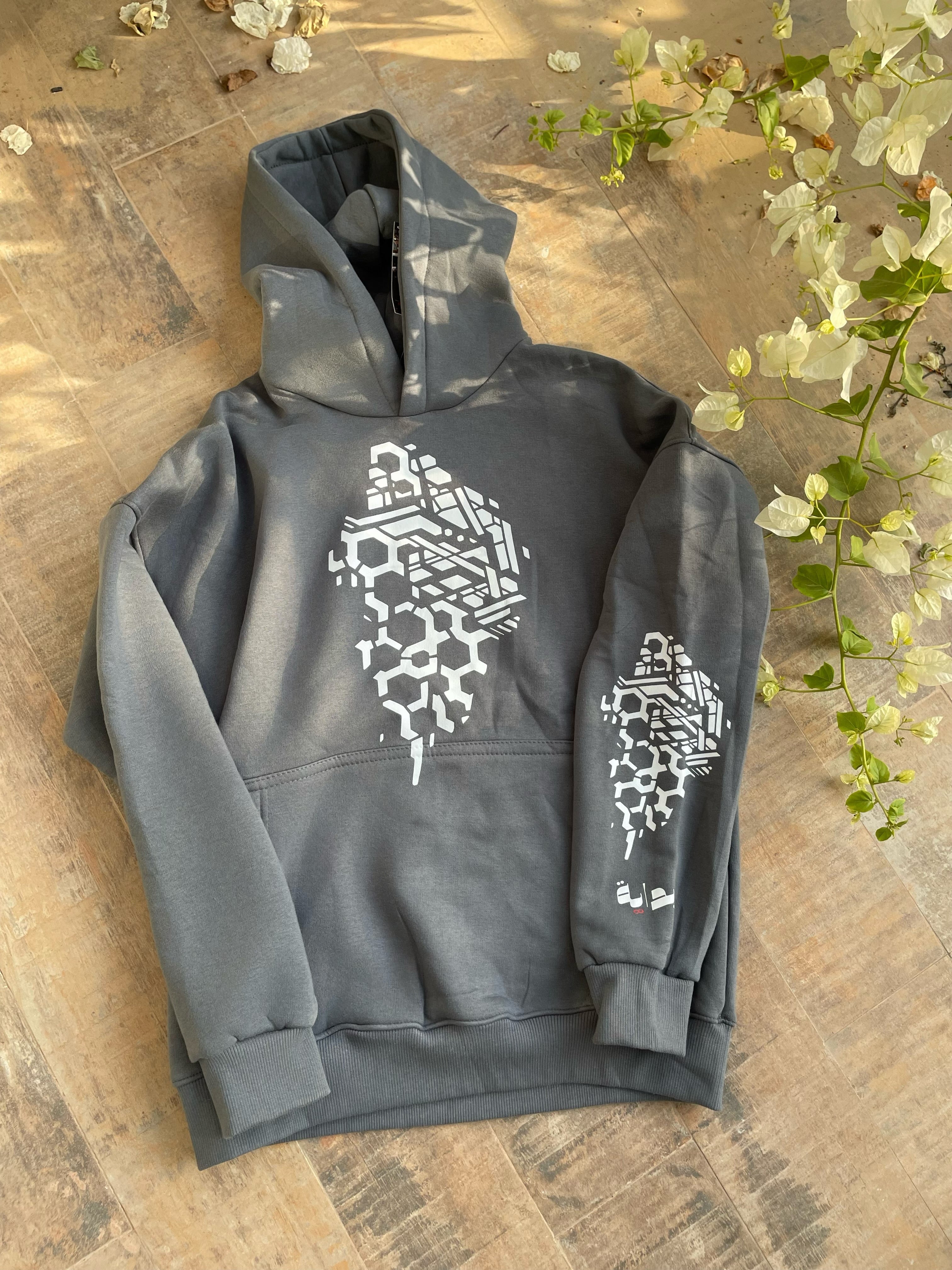 GEOMETRIC HOODIE
